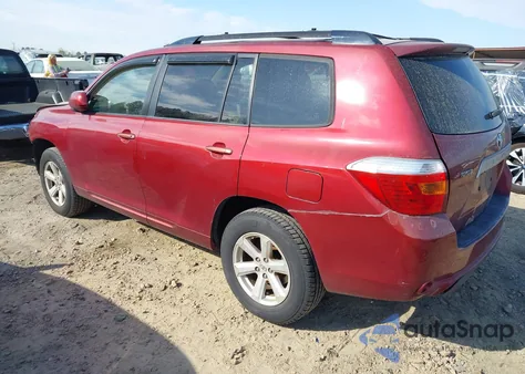 2008 Toyota Highlander from USA, damaged, VIN JTEDS41A082022313